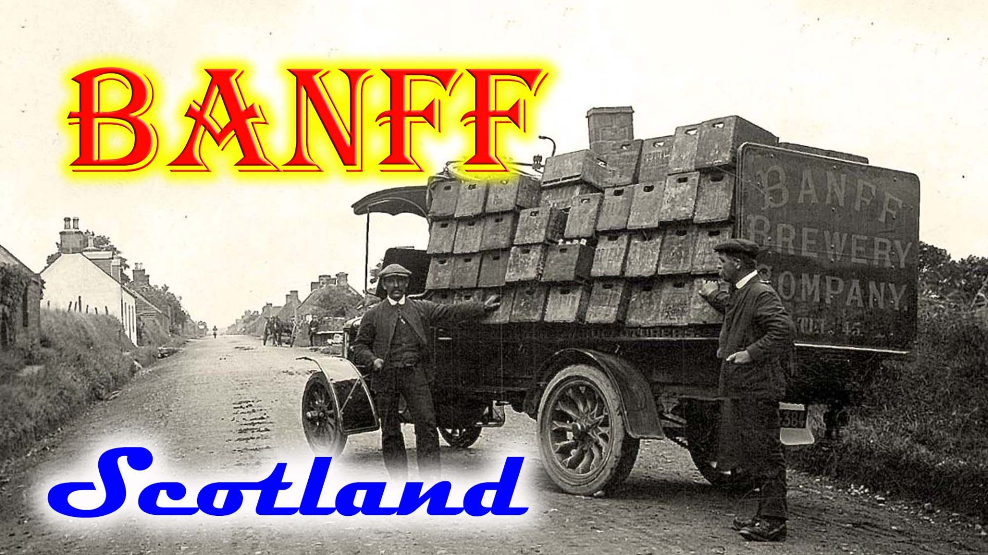 Старые фотографии Банф, Шотландия - Old Photos Of Banff, Scotland