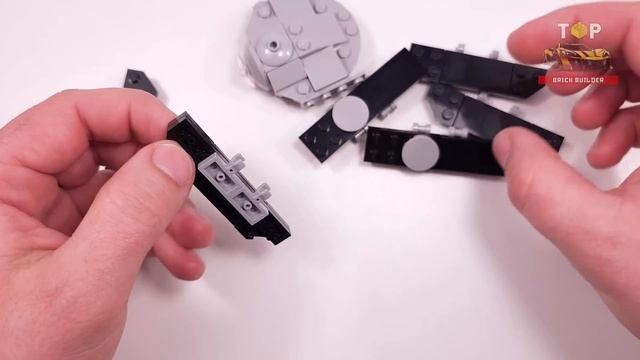 LEGO Star Wars TIE Advanced (30727) [68 деталей] Пошаговые инструкции по сборке