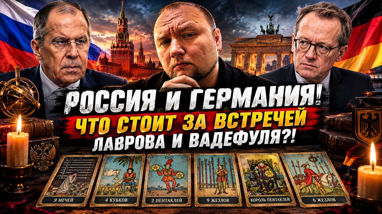 РОССИЯ И ГЕРМАНИЯ! ЧТО СТОИТ ЗА ВСТРЕЧЕЙ ЛАВРОВА И ВАДЕФУЛЯ