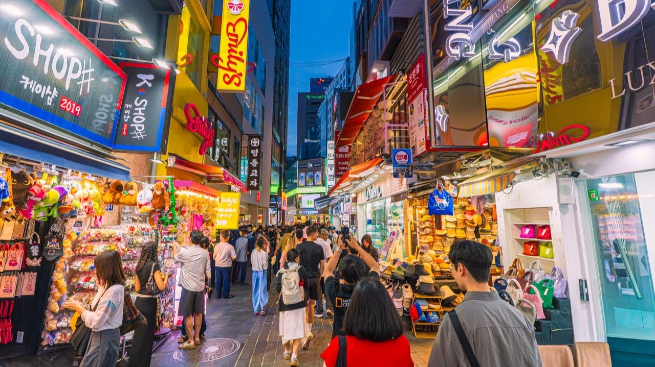 3 Hours Seoul Night Walk Myeongdong Hangang Park Hongdae Sleep ASMR