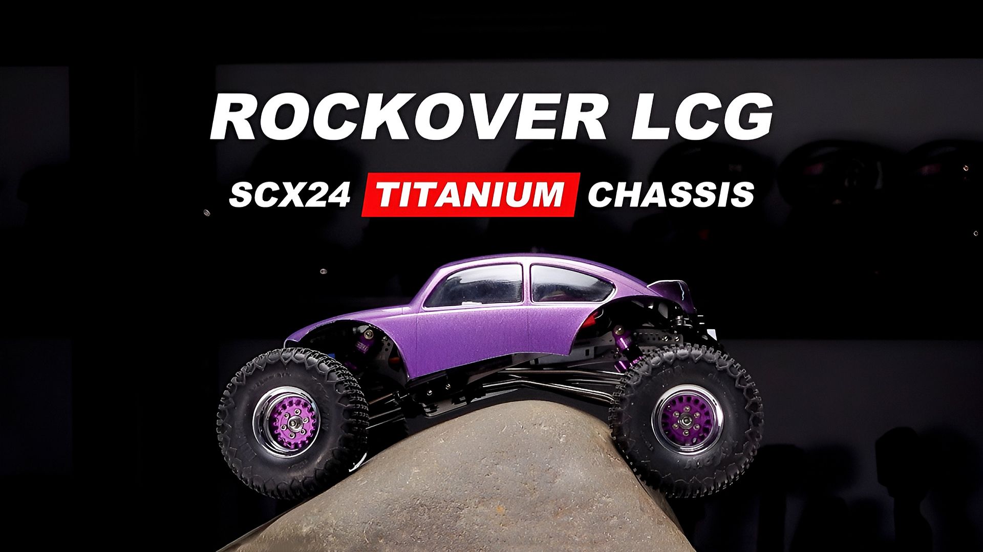 INJORA ROCKOVER Titanium LCG Chassis Kit For SCX24 - Build, Body Fitment & Rock Crawl
