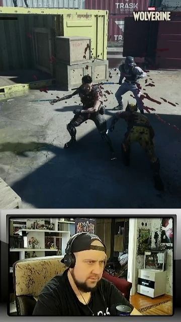 Жёстко #игры #gaming #стрим #нарезки #marvelswolverine