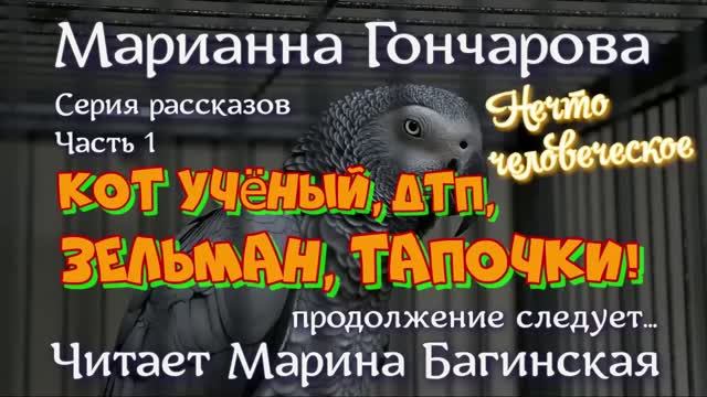 Марианна Гончарова Серия рассказов Часть 1 продолжение _Нечто человеческое_. Читает Марина Багинская