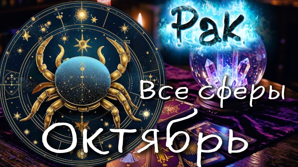 ❗РАК❗КАКИМ БУДЕТ ОКТЯБРЬ💯