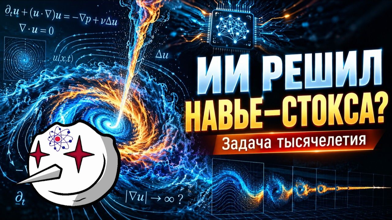 Навье-Стокс решен? Что на самом деле сделал ИИ (Задача тысячелетия)