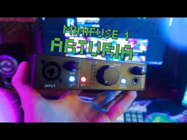Я КУПИЛ НОВУЮ ЗВУКОВУЮ КАРТУ ARTURIA MINIFUSE 1