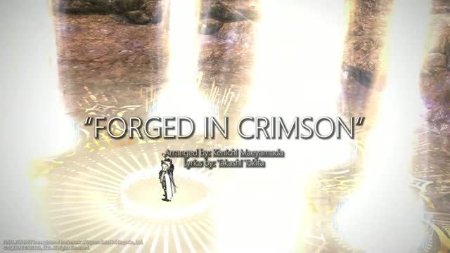 Forged In Crimson  (Rubicante Theme) With Official Lyrics   Final Fantasy XIV