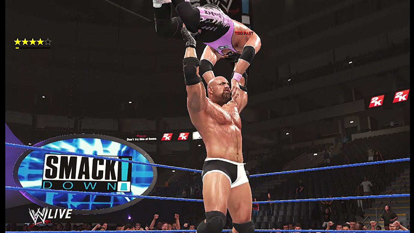 WWE 2K19 Goldberg 04 Vs Bret HITMAN Hart (Hard)