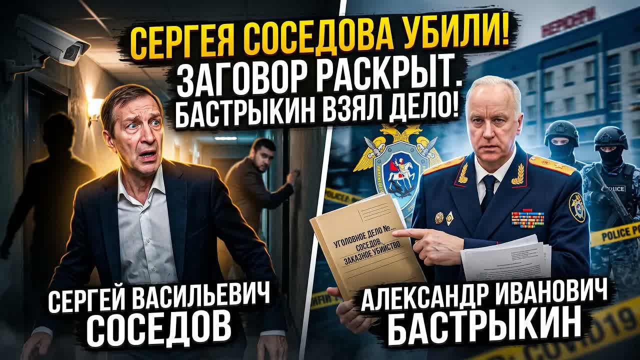 УБИЛИ ЗА 500 ТЫСЯЧ! Бастрыкин взял киллера Сергея Соседова: кто отдал приказ?