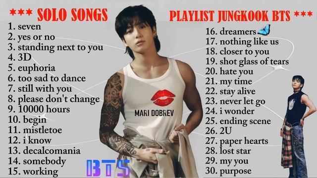 SOLO SONGS PLAYLIST JUNGKOOK BTS_1080p (1080p)