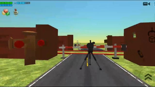Я работаю дежурным по переезду в Chicken Gun