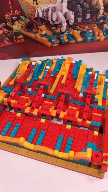 LEGO Галопирующие лошади на холсте (80119) [1650 деталей] Сборка