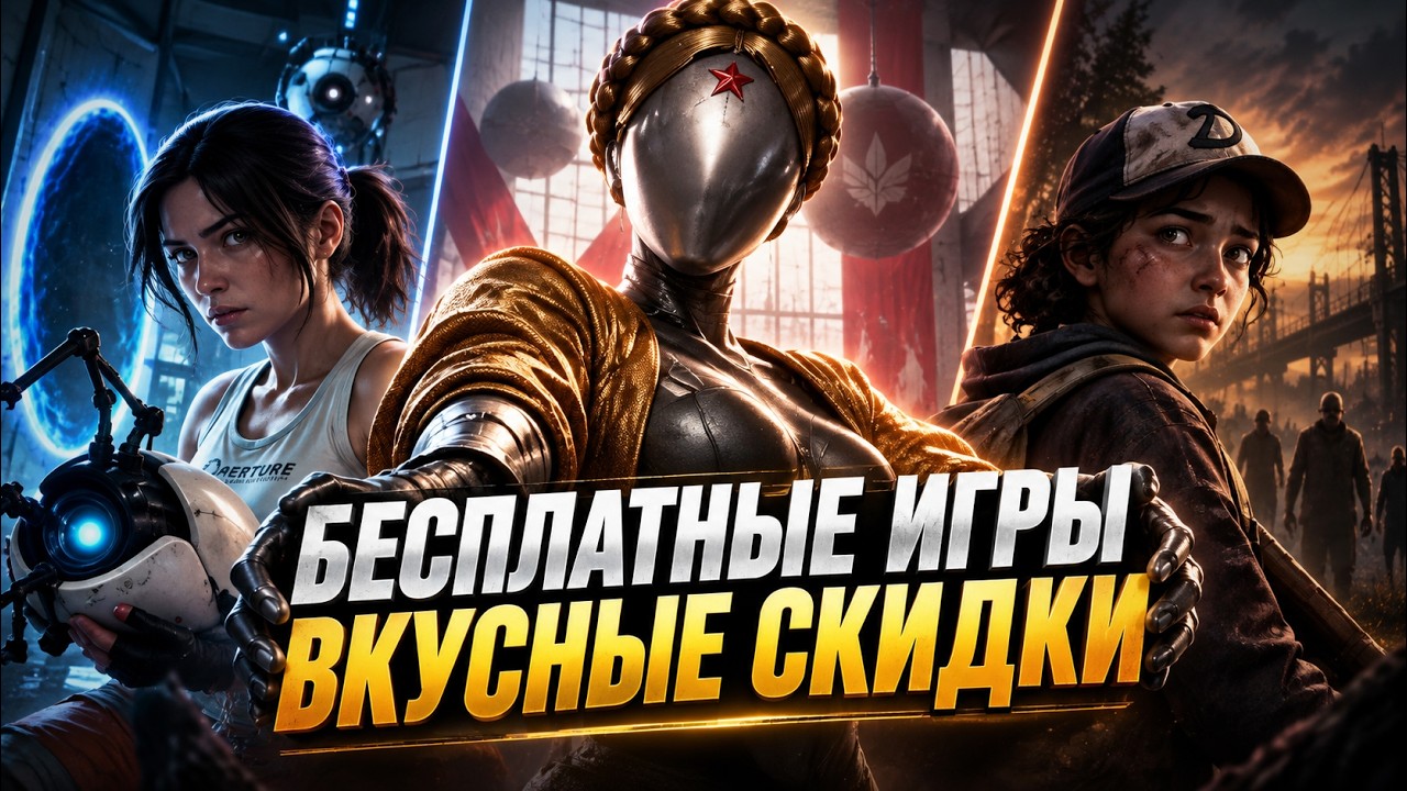 Лучшие скидки в Steam до 90% и 13 игр бесплатно!