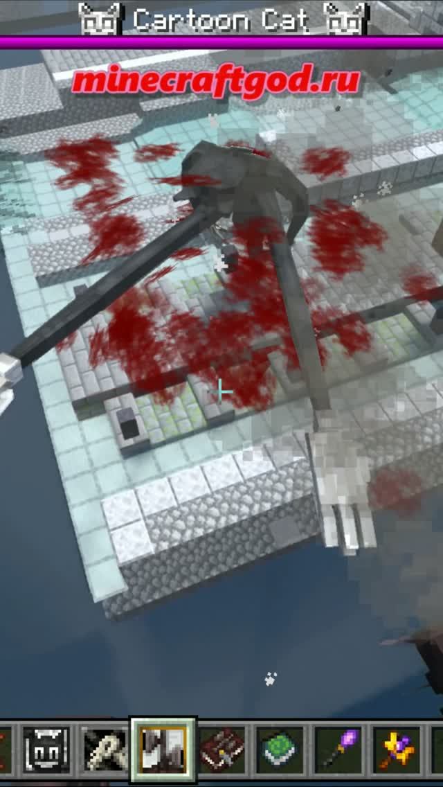 😱👍 Котофей Cartoon Cat - Мод Искусство Тревора Хендерсона 11.2025 #shorts #майнкрафт #minecraft
