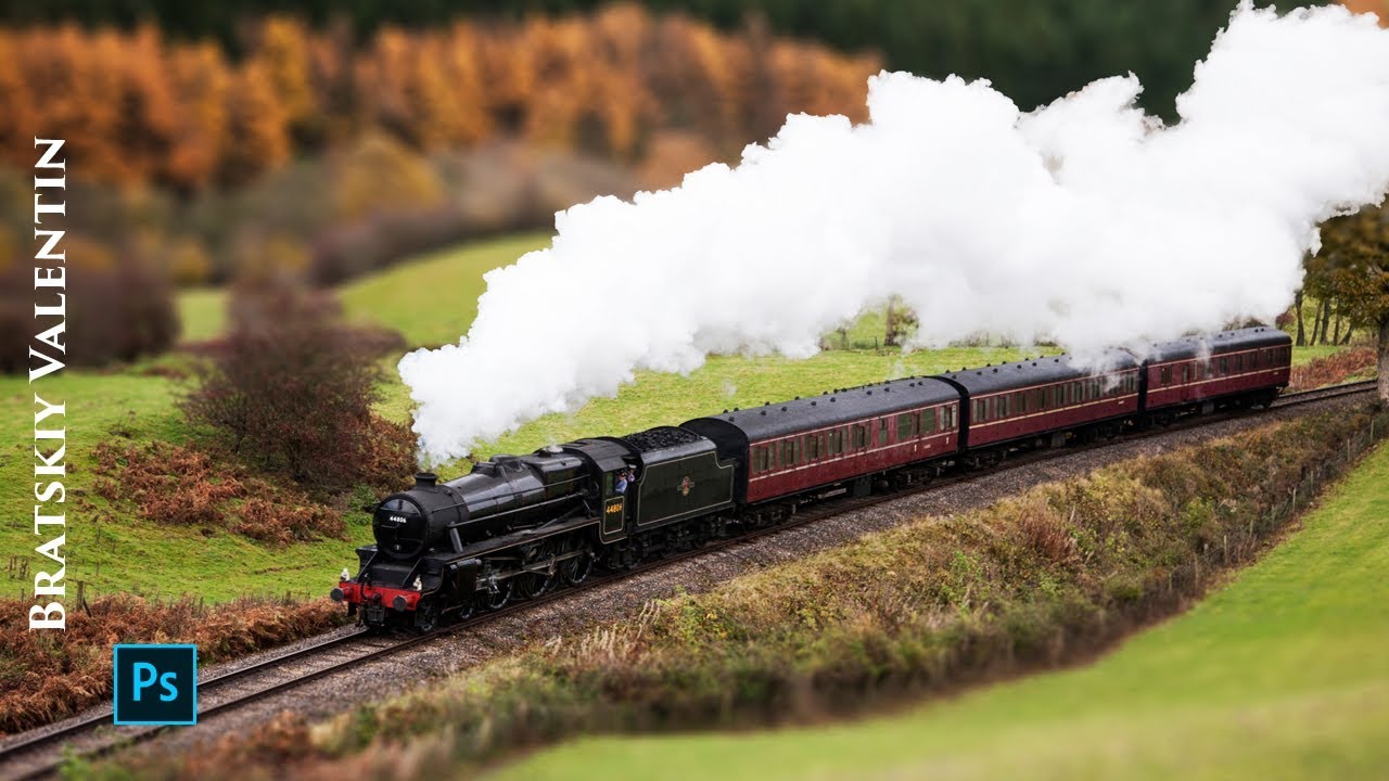 Фотошоп CC 2019 Эффект Tilt Shift