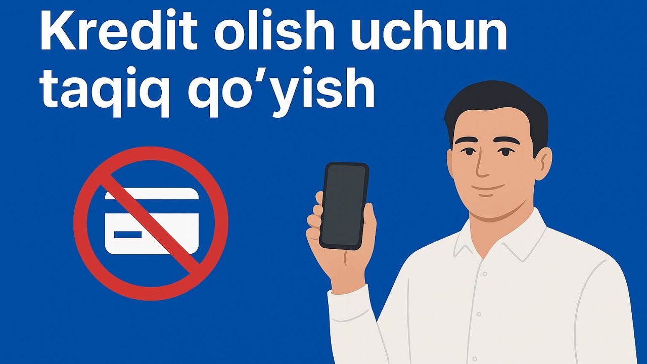 Kredit Olishga Taʼqiq Qo‘yish — Firibgarlikdan Himoya Yo‘li! #kredit #taqiq #xavfsizlik #online
