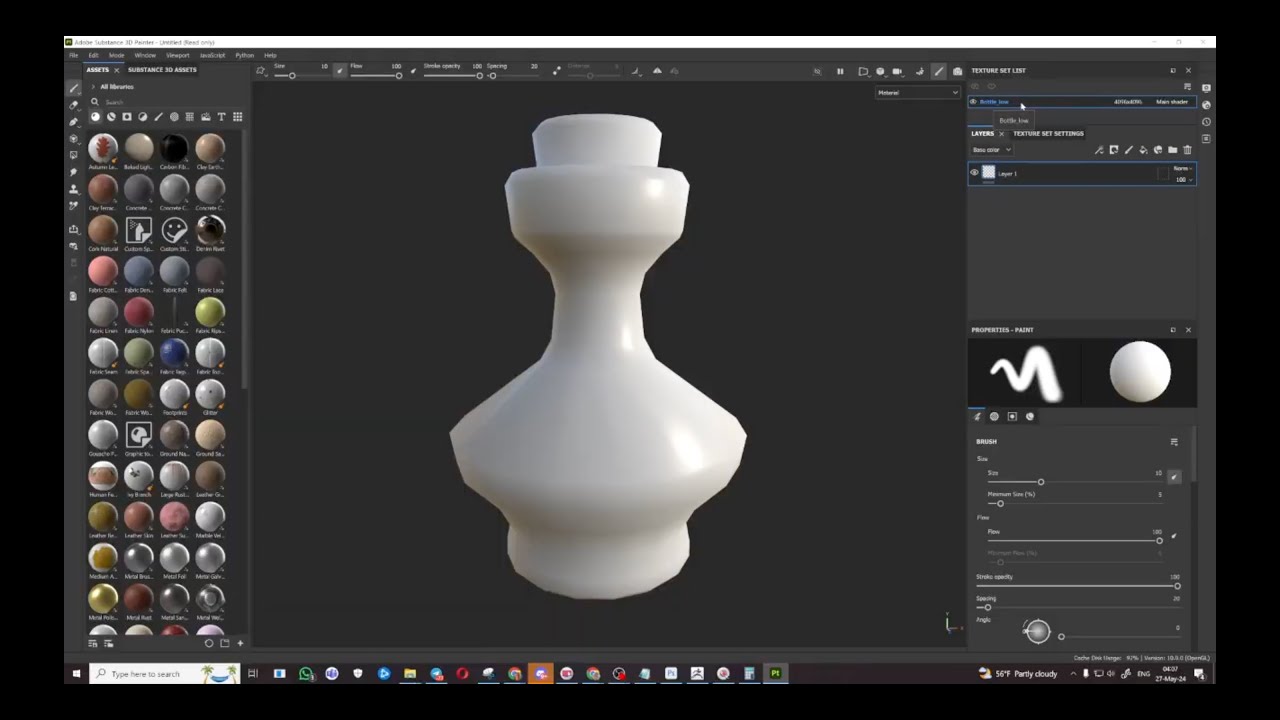 22. TEXTURE TWEAKS IN SUBSTANCE 3D PAINTER