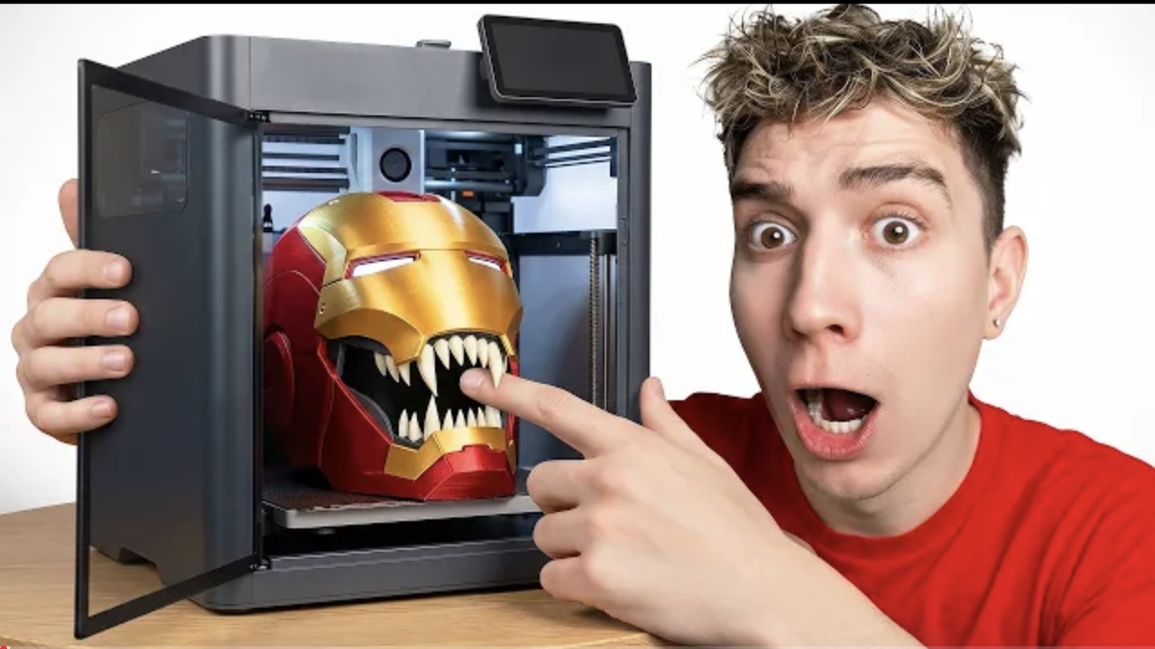 Глент Я НАПЕЧАТАЛ ЭТО НА 3Д ПРИНТЕРЕ! ДЕЛАЛ МЕСЯЦ