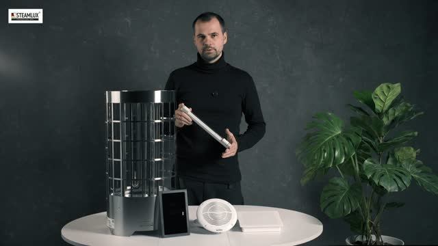 Бактерицидная УФ кварцевая лампа для сауны-original