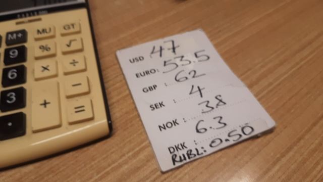 Курс валют в Алании, меняю старые 100$,  ( Турция)