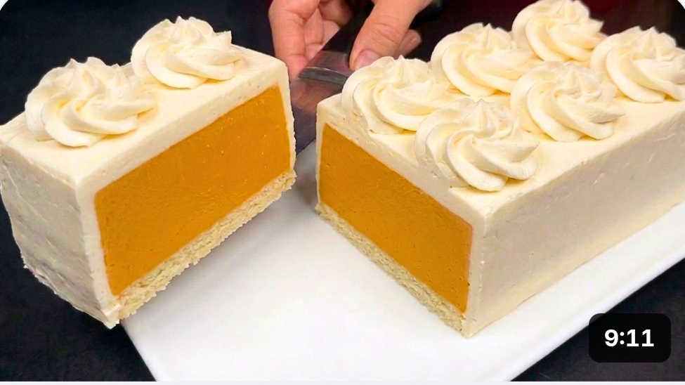 Апельсиновый десерт за 5 минут. Легко и просто. Готовим быстро и вкусно.