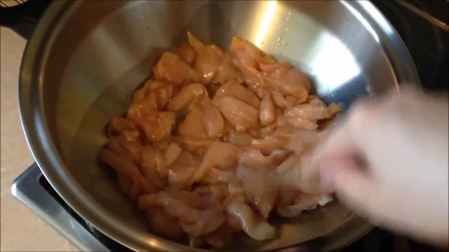 Рис с курицей в воке рецепт приготовления