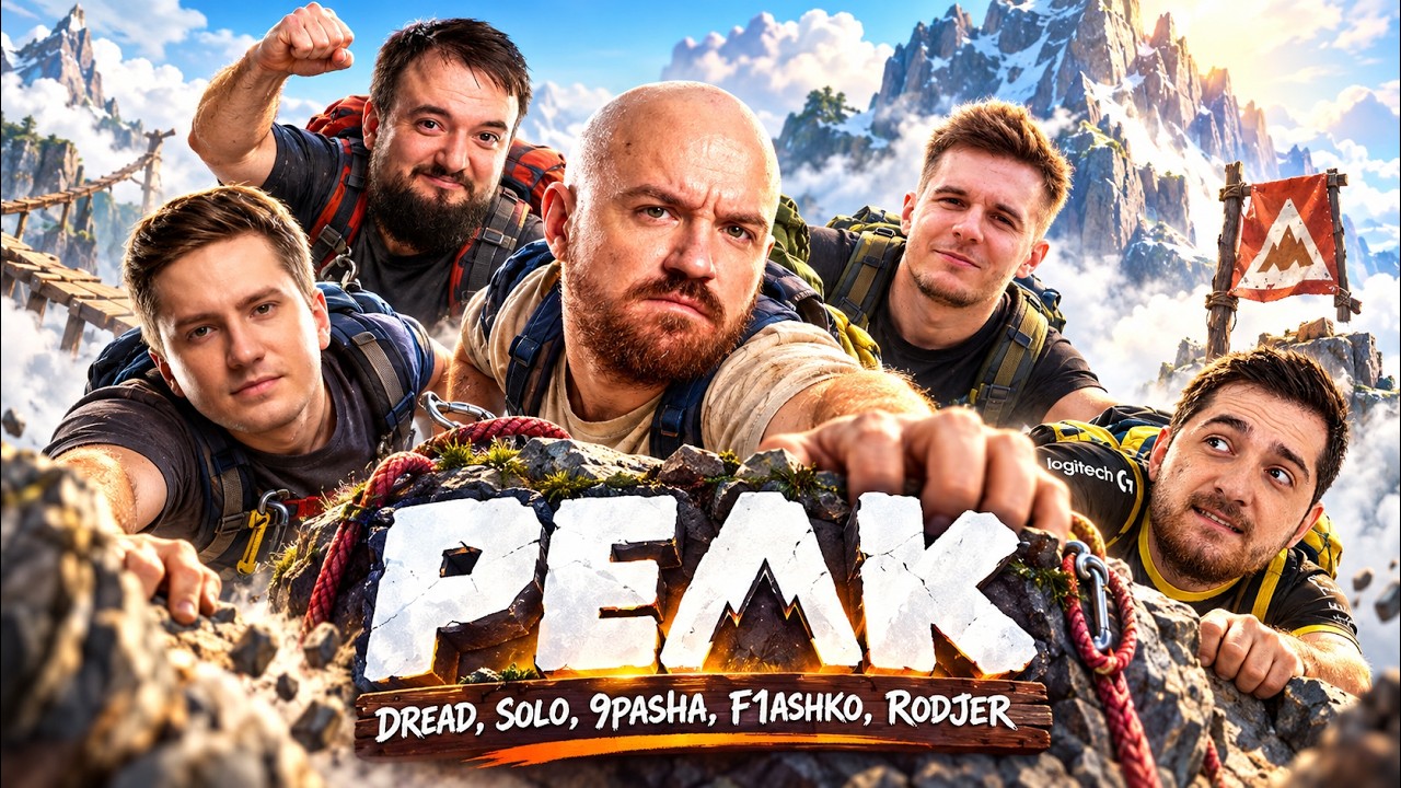 DREAD, SOLO, 9PASHA, F1ASHKO и RODJER ПОКОРЯЮТ PEAK