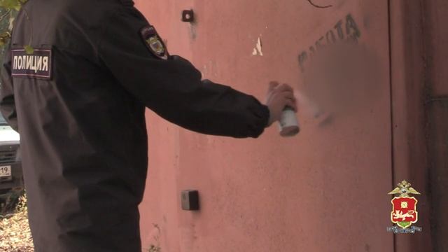 Сотрудники УНК и активисты закрасили более 200 трафаретов наркошопов в рамках общероссийской акции
