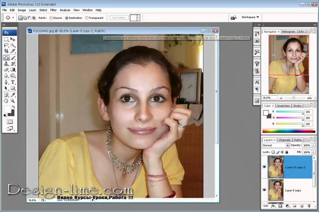 Экспресс макияж Уроки Photoshop (просто СУПЕР!!)