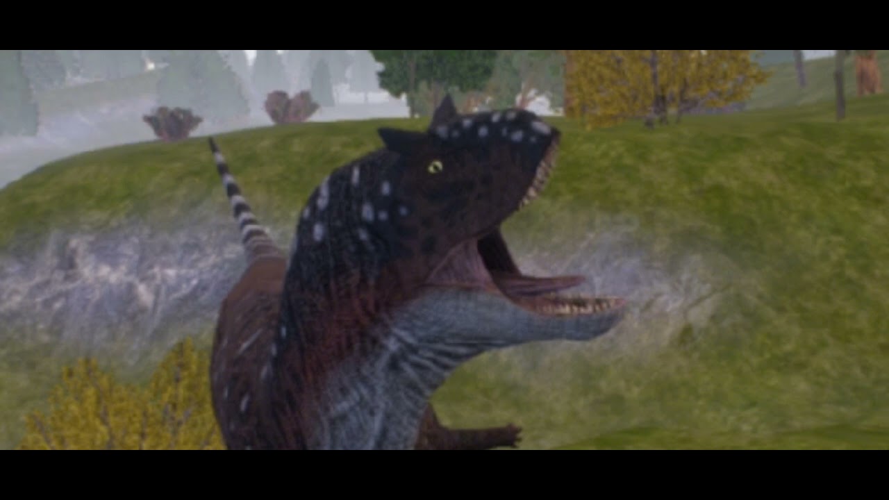 Звуки карнотавра из The Cursed Dinosaur