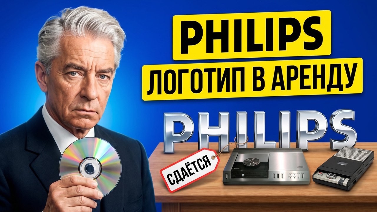 Как появились аудио касеты и cd диски - история компании Phillips