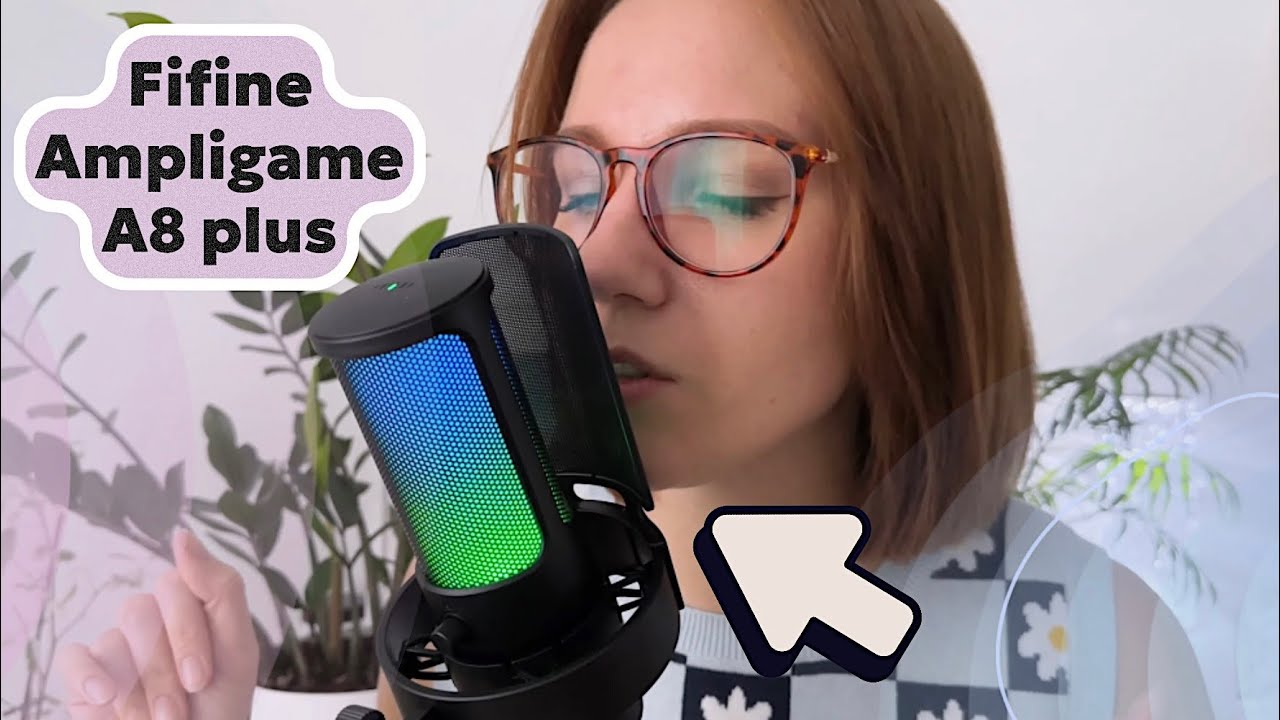 Микрофон FIFINE Ampligame A8 PLUS - обзор и тестирование 🎤🤍