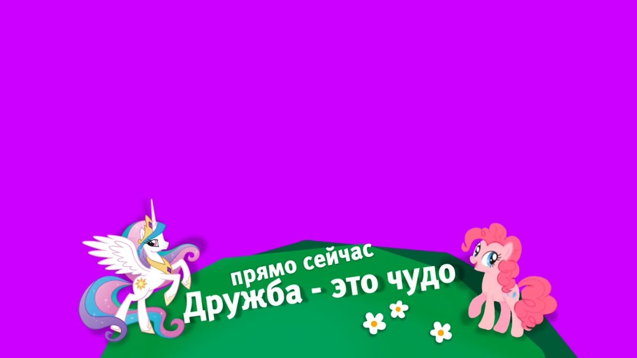 (БРАТЬ С ОТМЕТКОЙ!) Реконструкция плашки «Дружба - это чудо» (фиолетовый фон)