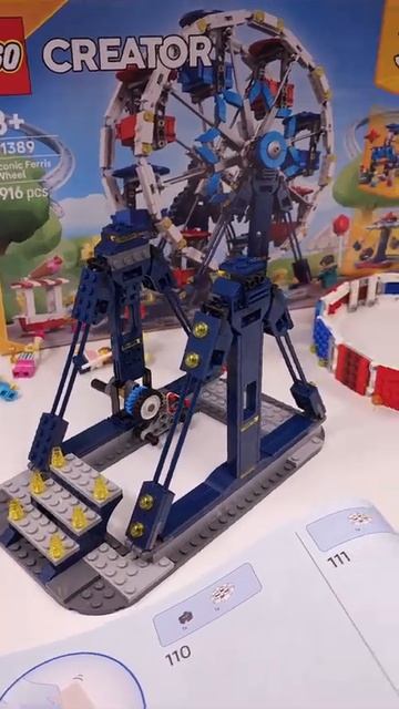 LEGO Creator Iconic Ferris Wheel (31389) — сборка