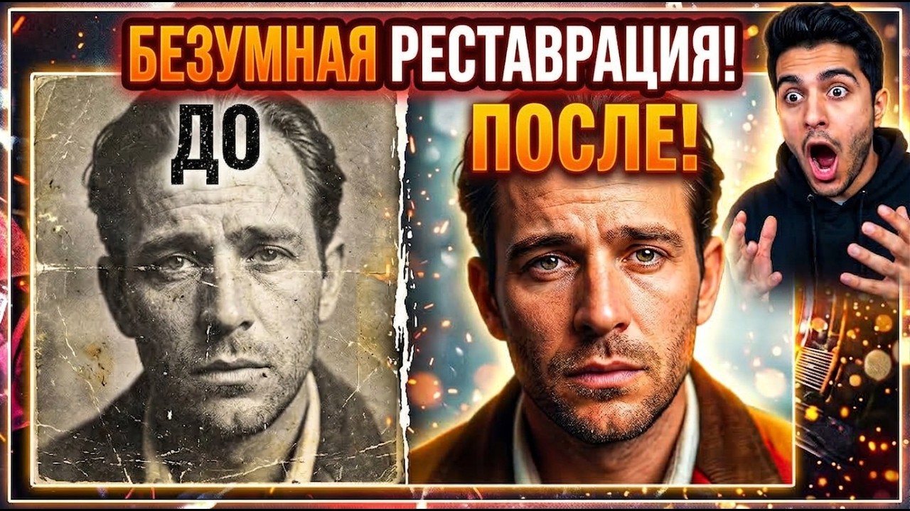 Как восстановить старые фотографии предков за секунды | Обзор MemoryRevive-AI
