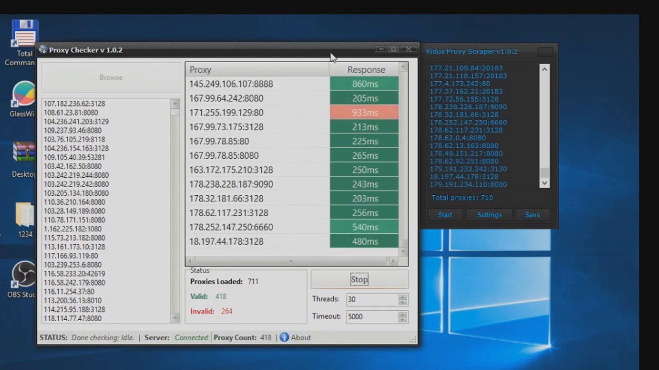 FRESH PROXY 12.2018 HTTP AND SOCKS