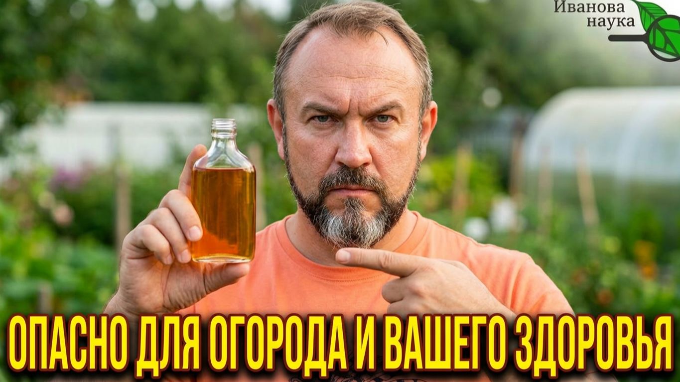 🚨 ВЫ ЛЬЁТЕ ЯД В ОГОРОД! Очистит участок от болезней, но УНИЧТОЖИТ ваше здоровье