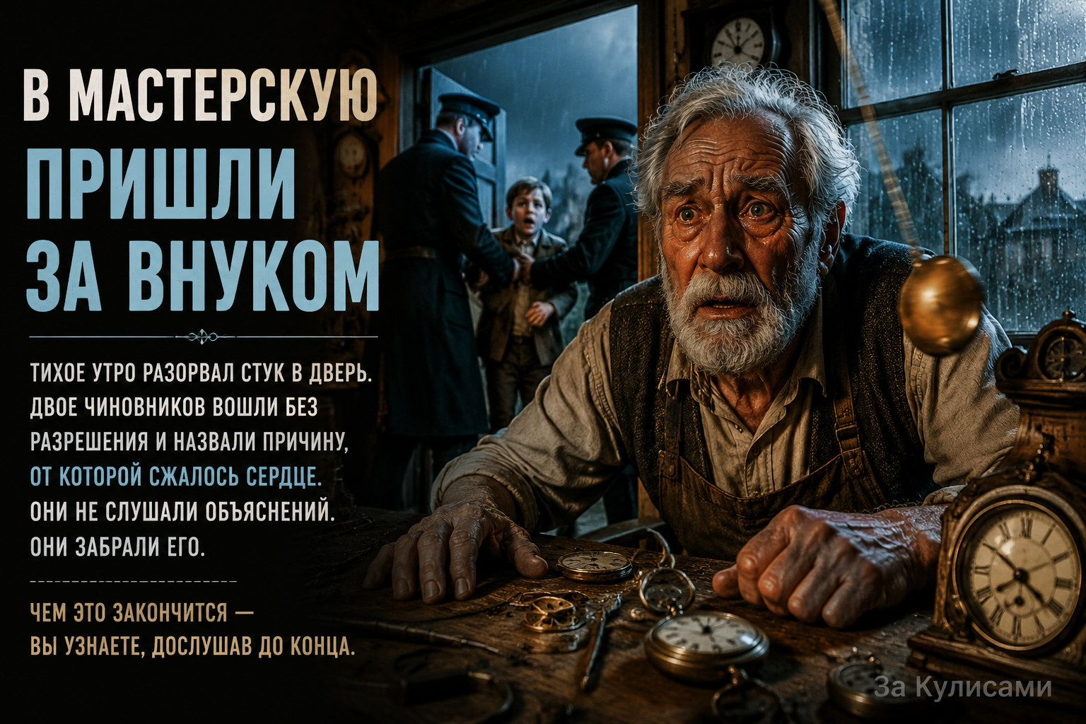 Почему в мастерскую ворвались опека и пристав?
