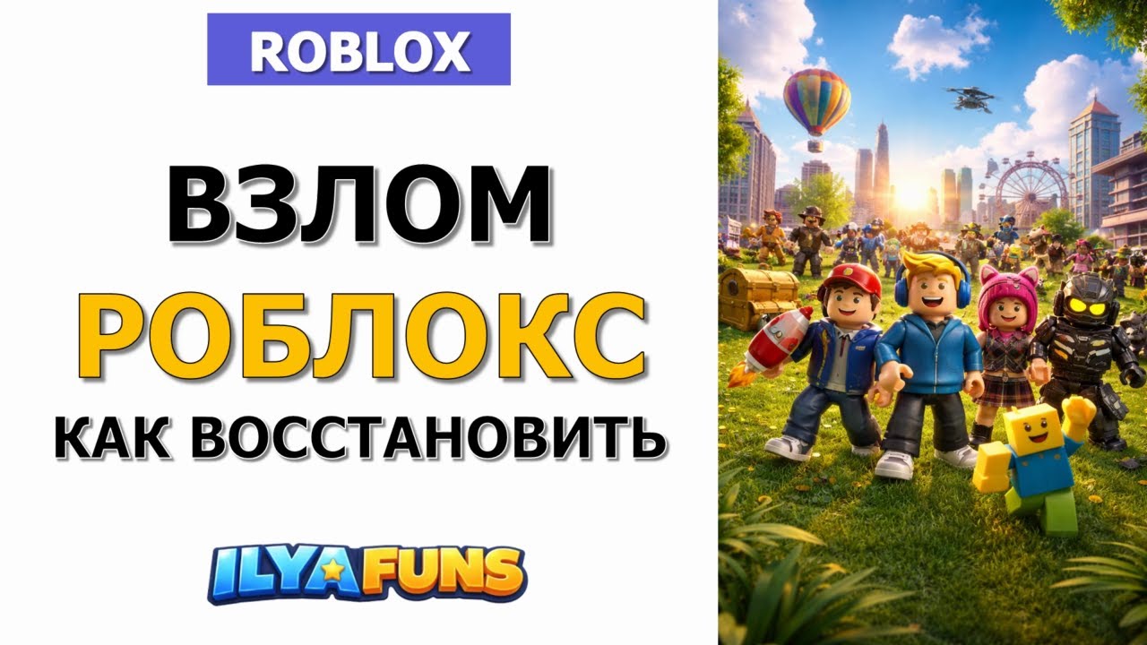 Как восстановить взломанный аккаунт Roblox и защитить его от повторного взлома
