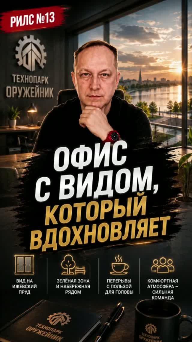 Рабочее место с видом на воду — редкость для офиса