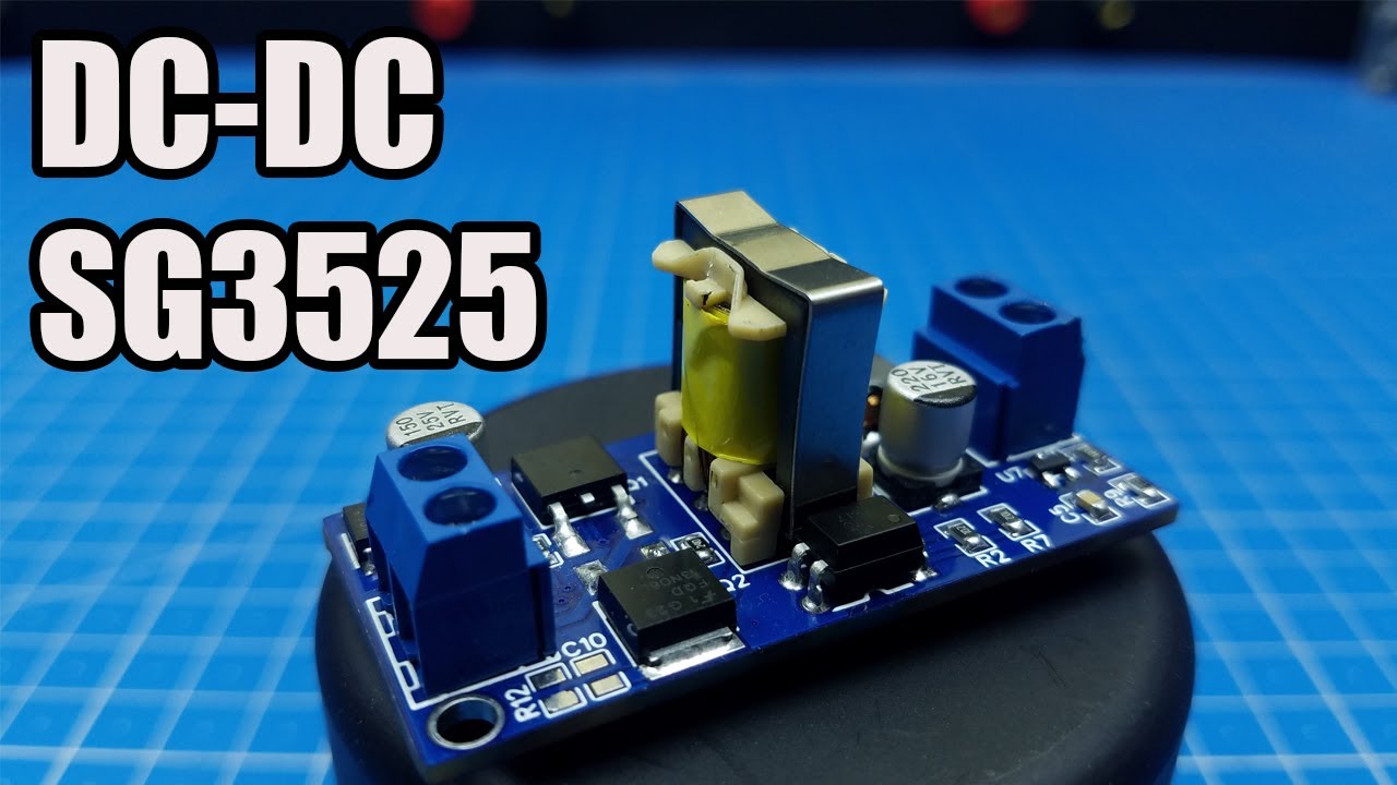 Изолированный DC-DC преобразователь на SG3525. JLCPCB E Exhibition