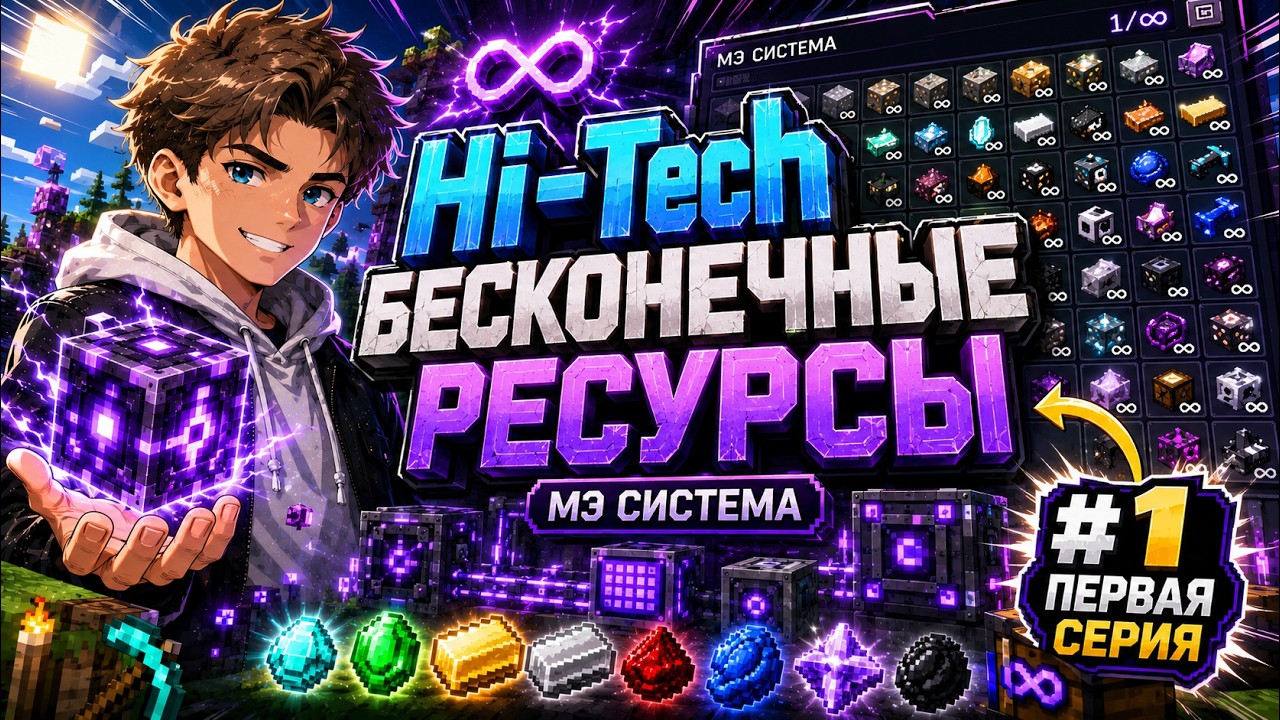 Hi-Tech Speedrun #1: Бесконечные ресурсы. Loliland