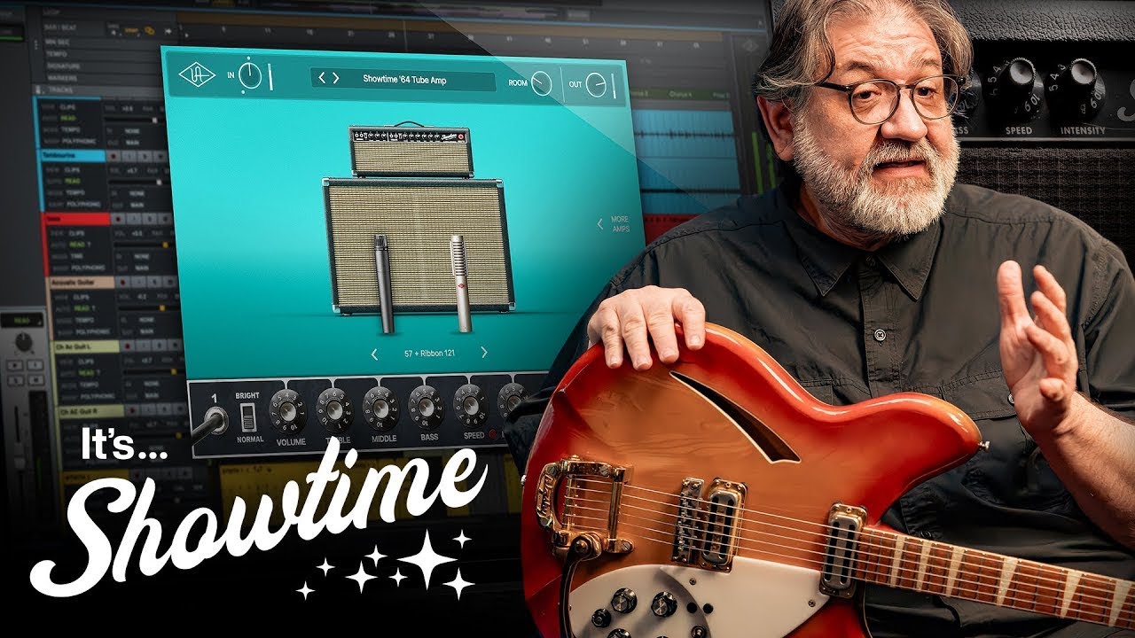 БЕСПЛАТНЫЙ гитарный усилитель: познакомьтесь с плагином Showtime '64 Tube Amp | Universal Audio