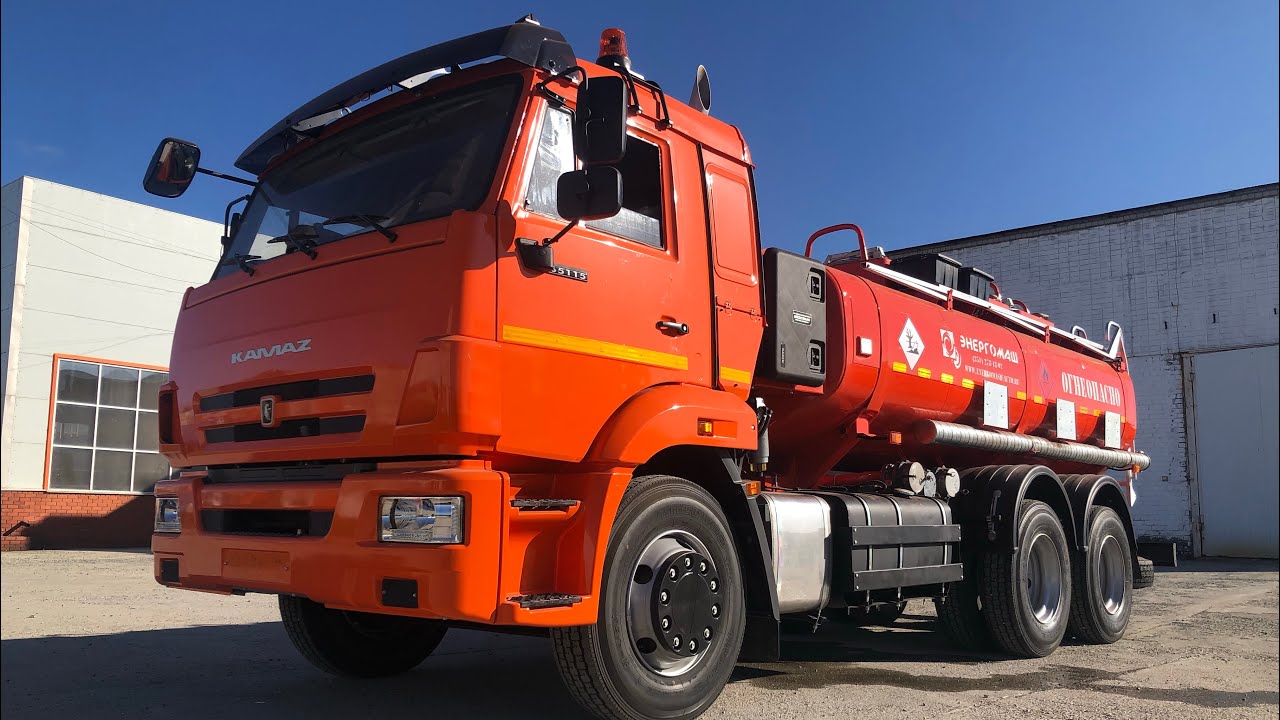 Автотопливозаправщик 11 куб на шасси КамАЗ 65115-3052-50
