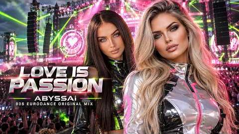 ABYSSAi - Love Is Passion (90s Eurodance Style) 4K 1536km