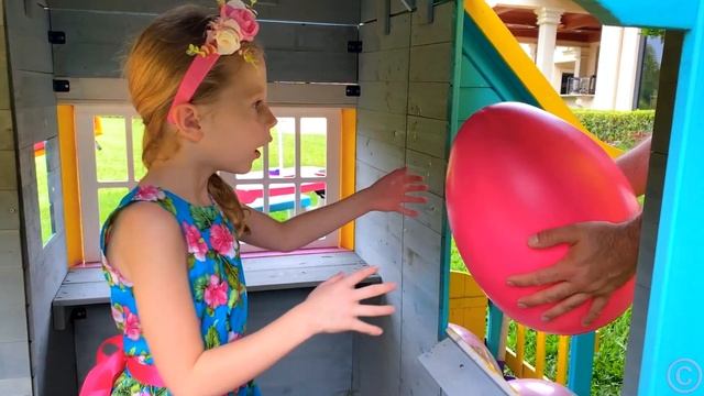 Настя и папа: забавные шутки с конфетами и сладостями