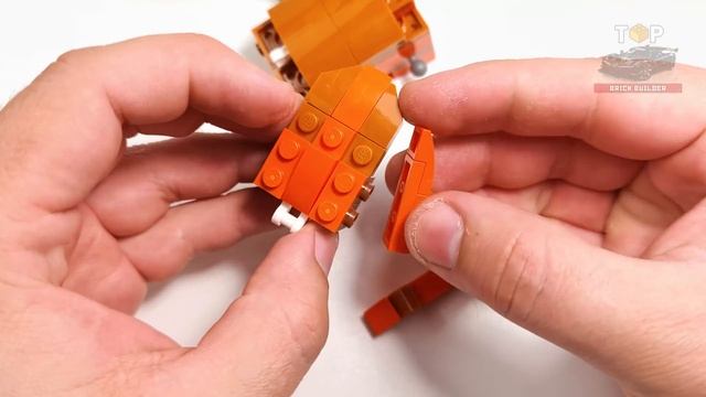 LEGO Creator Сова (31394) альтернативная сборка красной панды