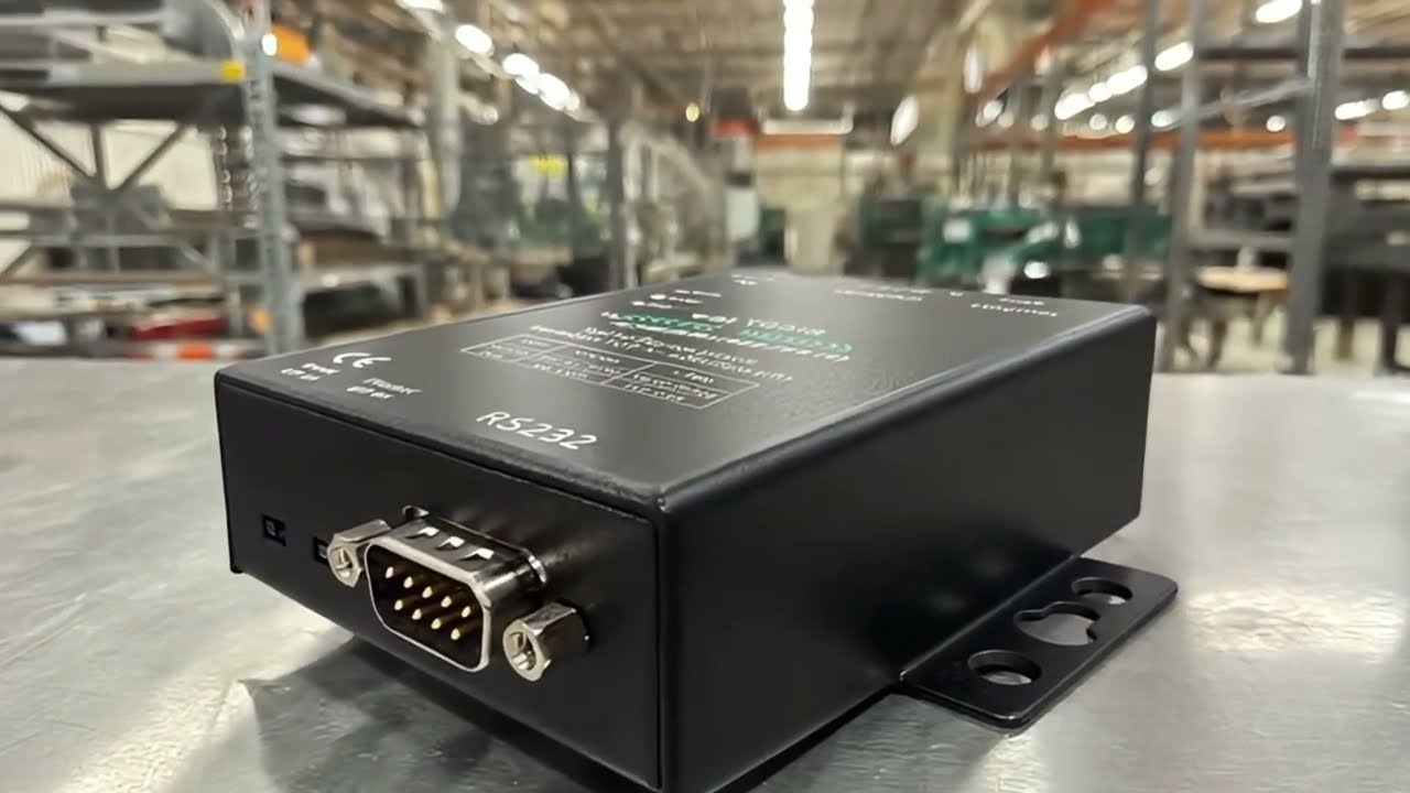 Промышленный Industrial Serial Server для RS232/RS485/RS422: надежный Serial Device Server и