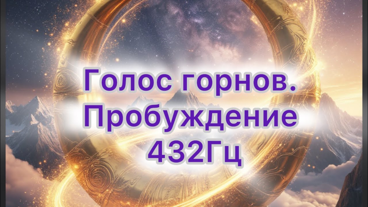 Голос горнов: пробуждение на частоте 432 Гц #432Гц #релаксмузыка