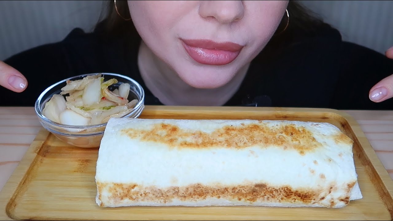 ASMR Шаурма Звуки Еды